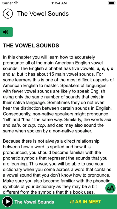 Screenshot di Mastering the American Accent