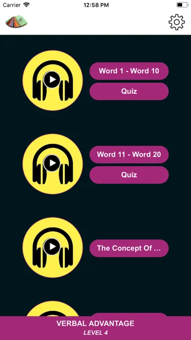 Скриншоты Verbal Advantage - Level 4