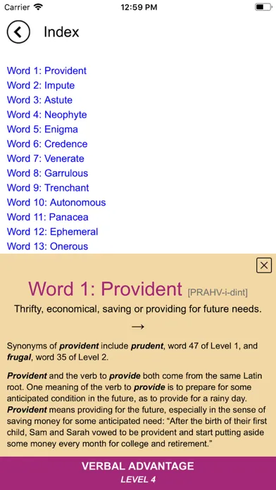 Скриншоты Verbal Advantage - Level 4