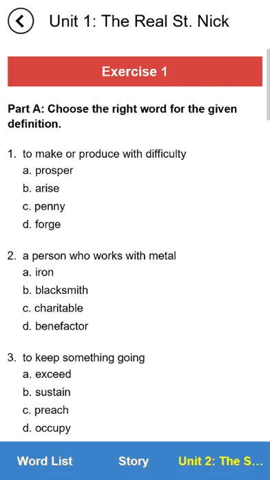Tangkapan skrin 4K Essential English Words 3