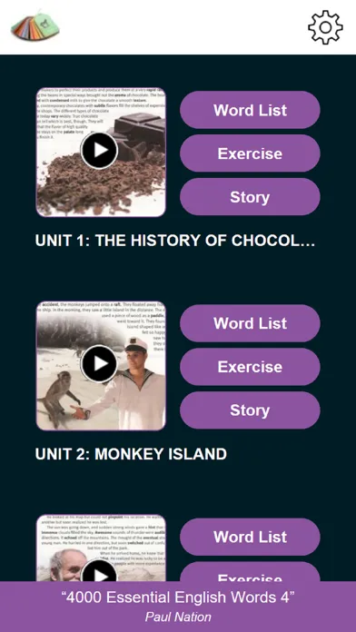 Tangkapan layar 4K Essential English Words 4