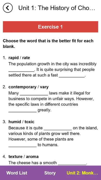 Tangkapan layar 4K Essential English Words 4