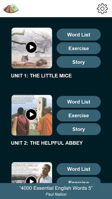Tangkapan layar 4K Essential English Words 5