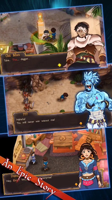 ภาพหน้าจอของ Djinn Caster