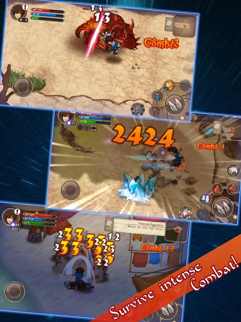 ภาพหน้าจอของ Djinn Caster