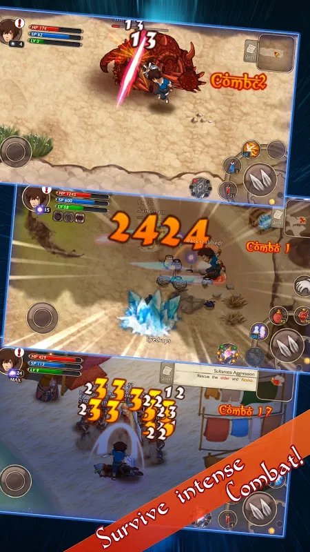 ภาพหน้าจอของ Djinn Caster