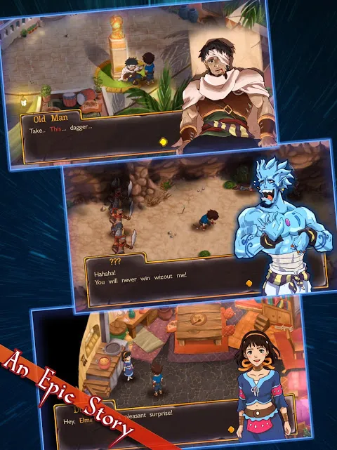 ภาพหน้าจอของ Djinn Caster