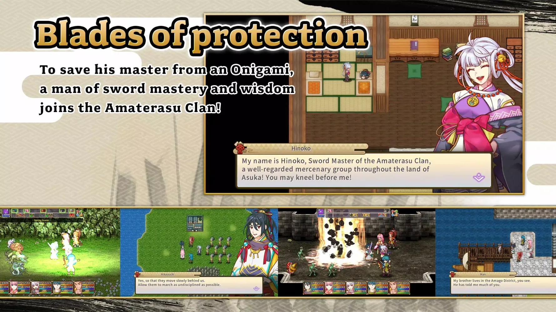 Zrzuty ekranu RPG Jinshin