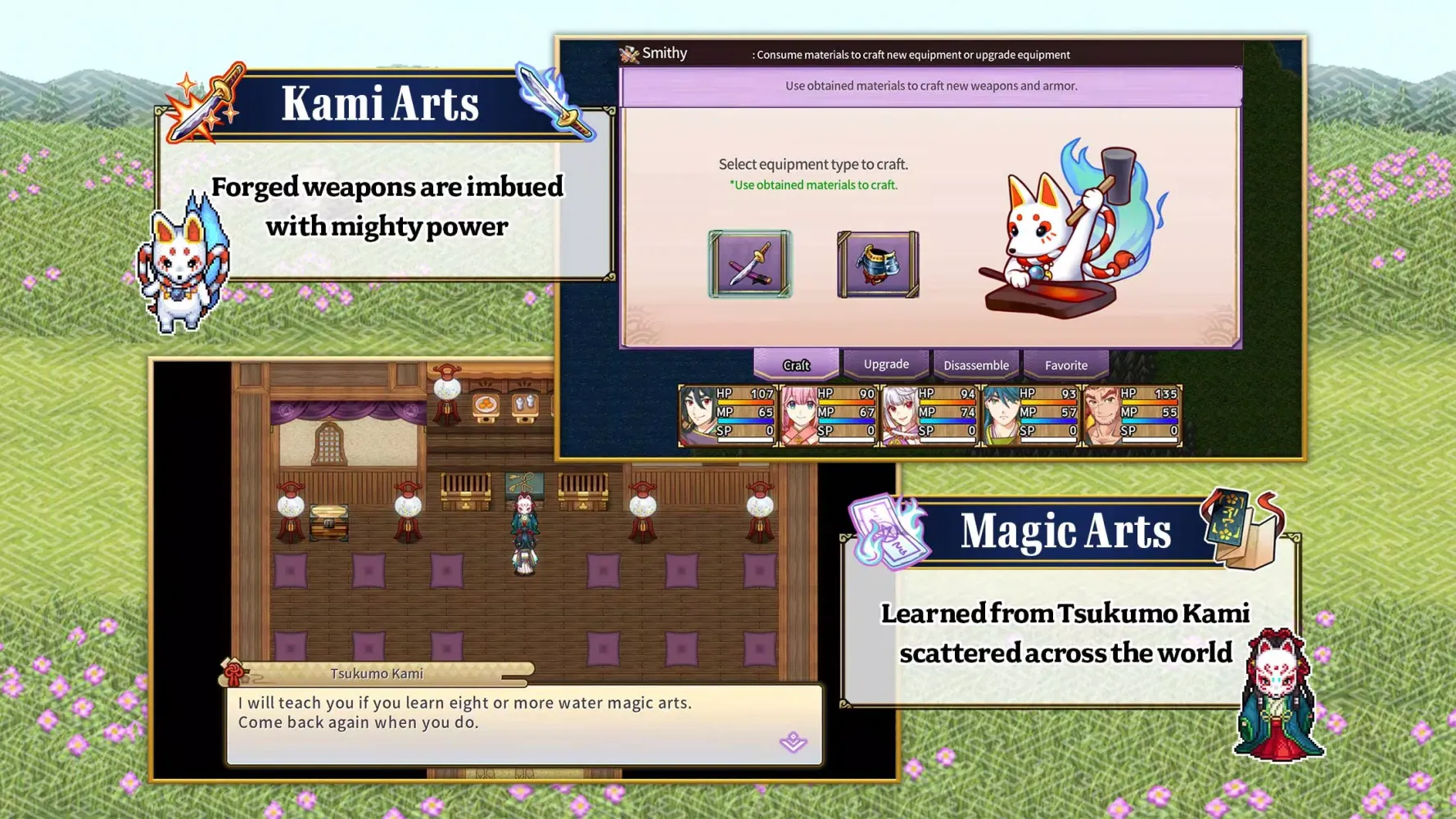 Zrzuty ekranu RPG Jinshin
