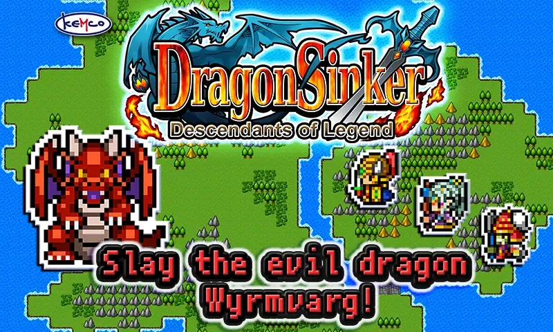 Tangkapan layar RPG Dragon Sinker