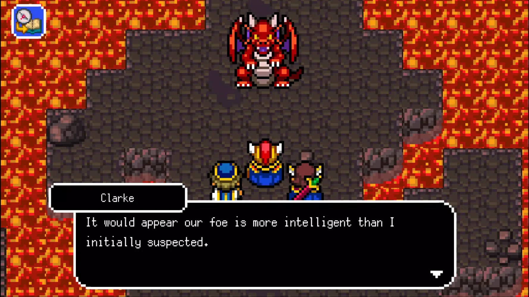 Tangkapan layar RPG Dragon Sinker