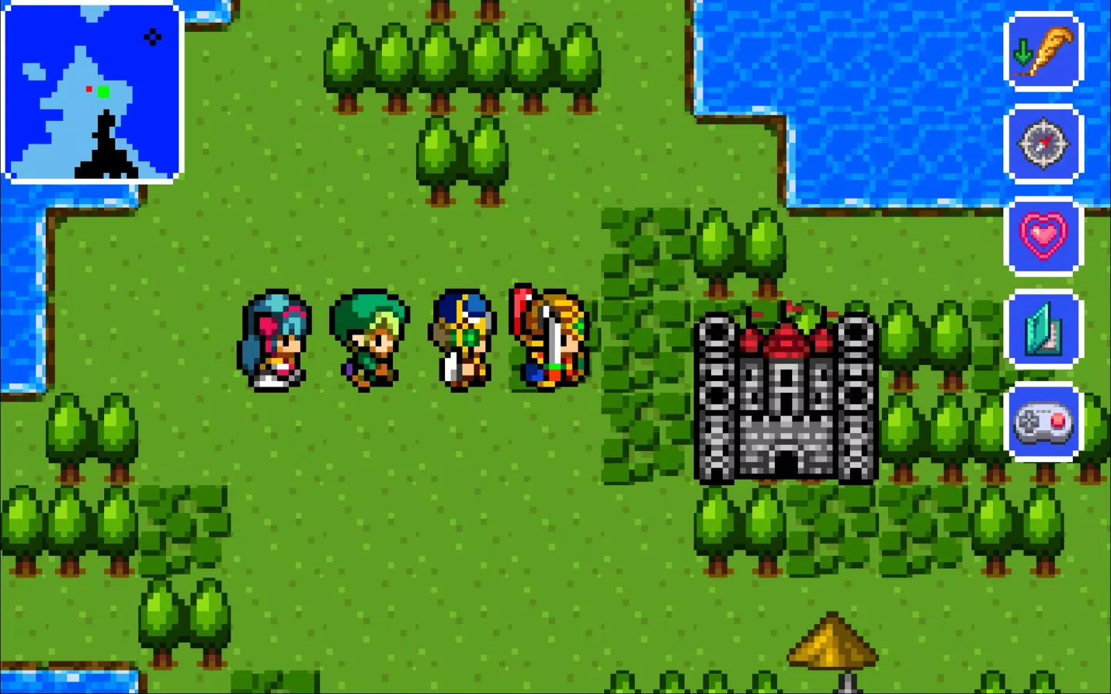Tangkapan layar RPG Dragon Sinker