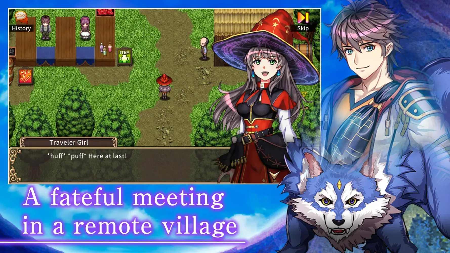Ảnh chụp màn hình của RPG Ghost Sync
