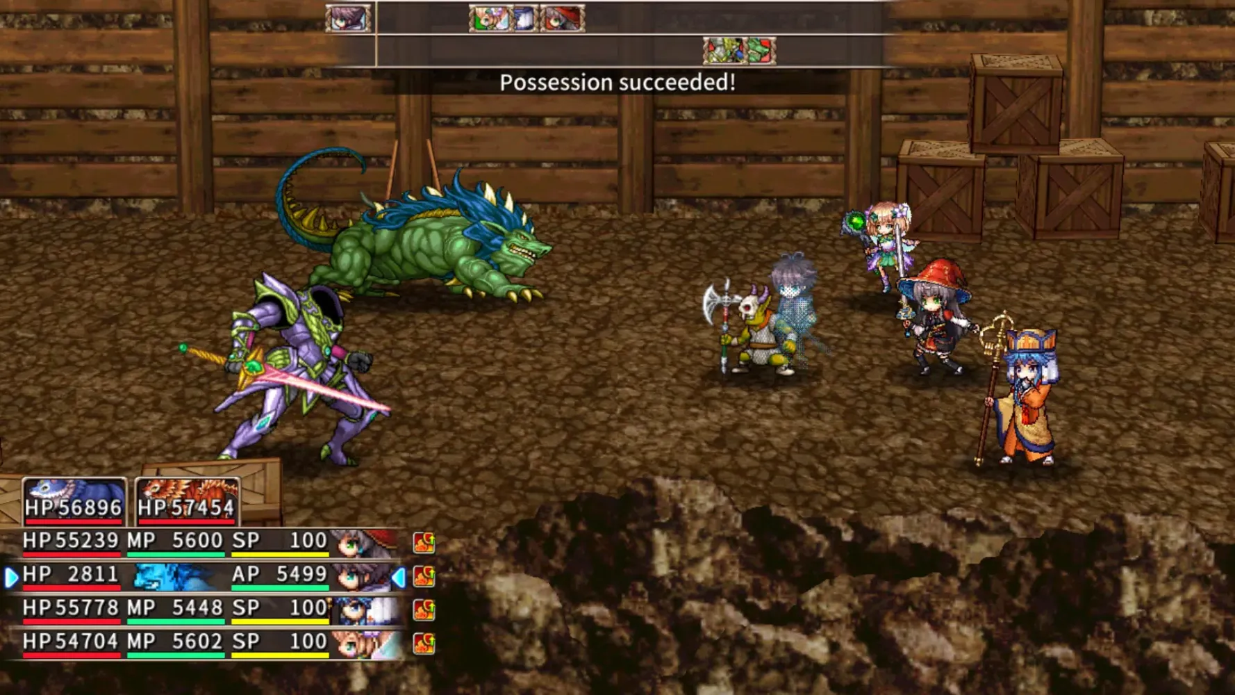 Ảnh chụp màn hình của RPG Ghost Sync