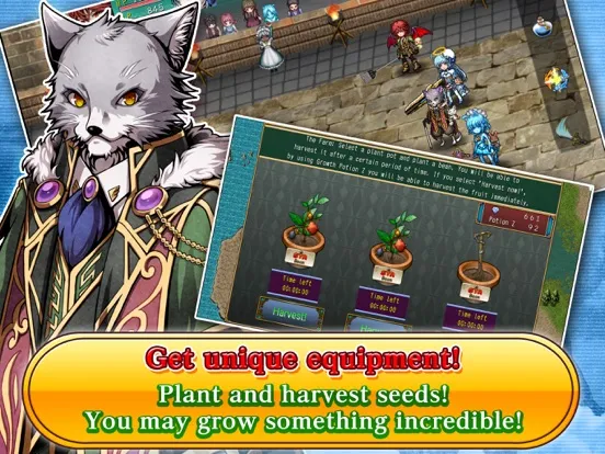 RPG Antiquia Lost iPad 스크린샷