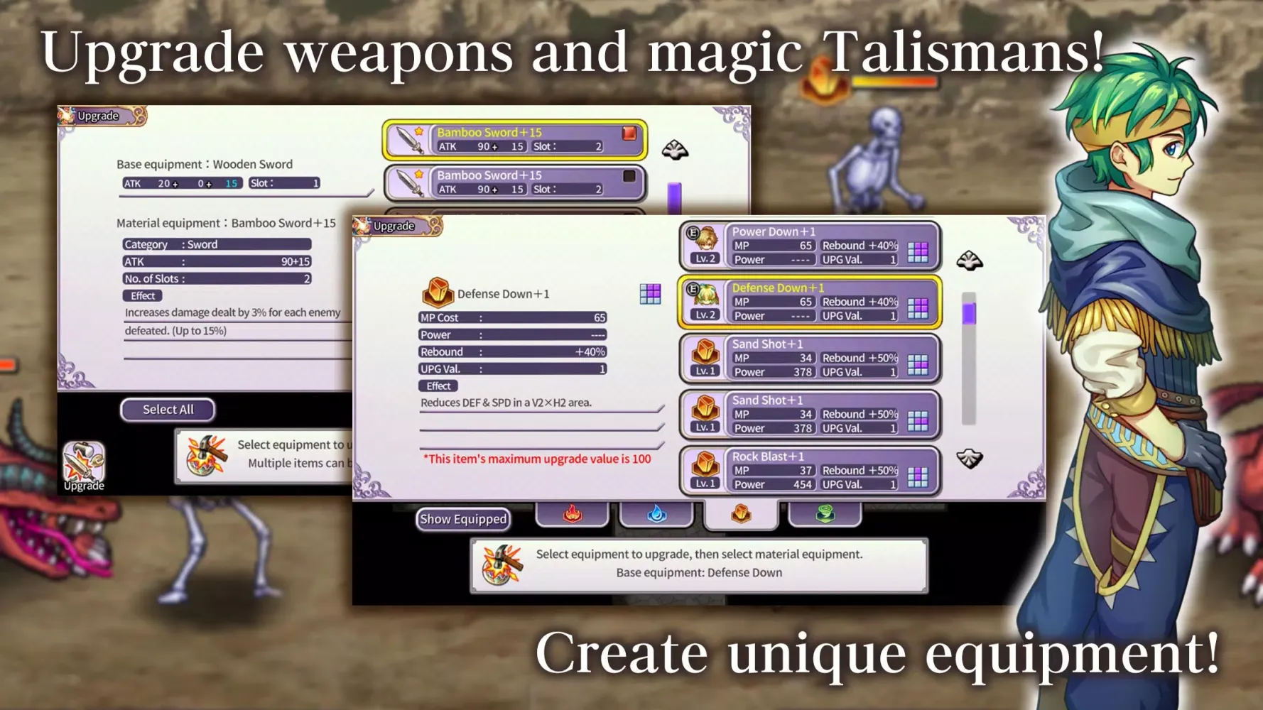 Zrzuty ekranu RPG Infinite Links
