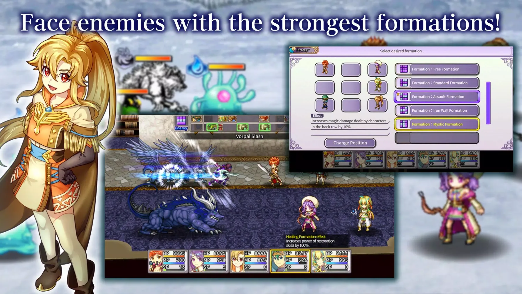 Zrzuty ekranu RPG Infinite Links
