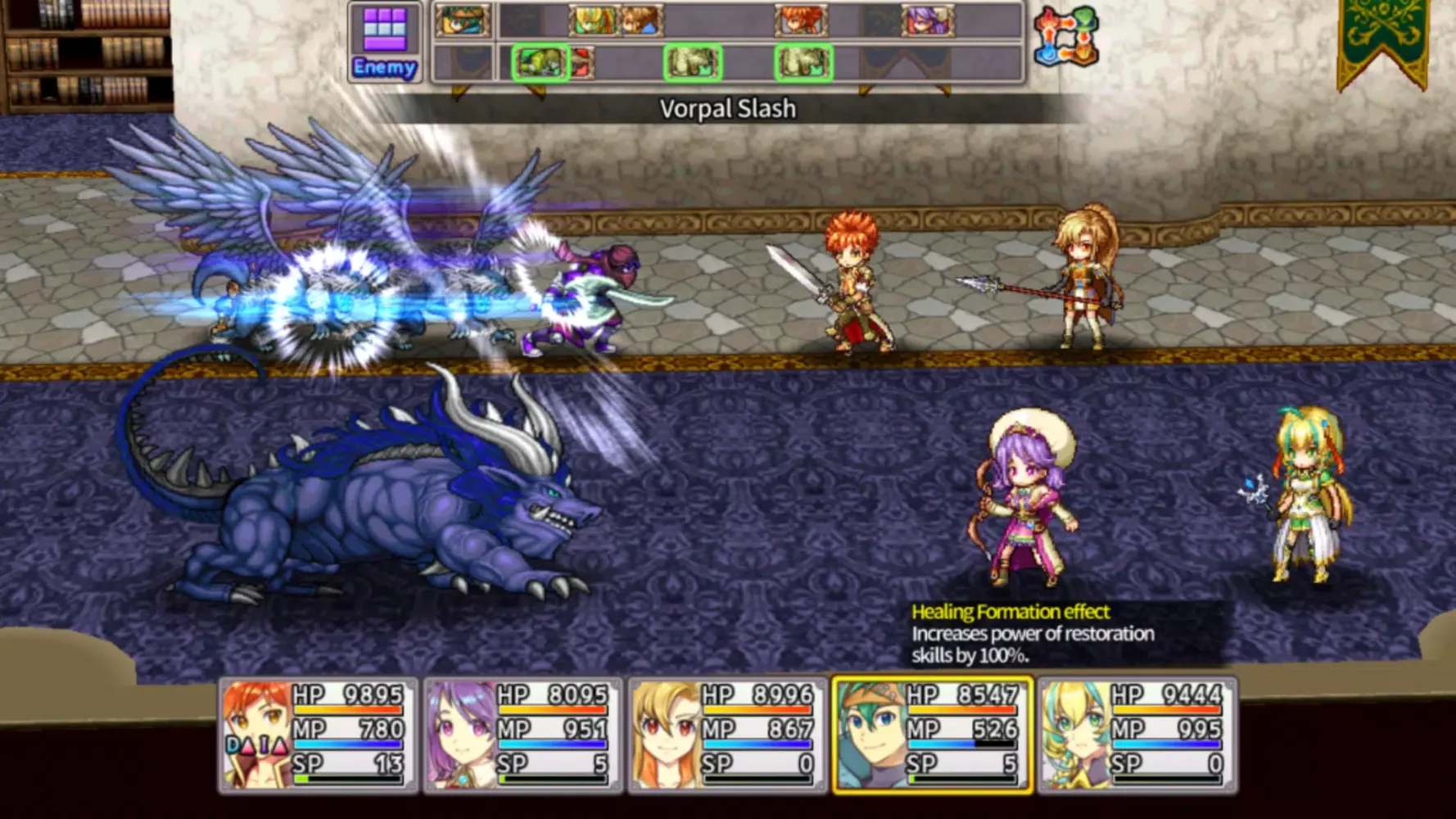 Zrzuty ekranu RPG Infinite Links