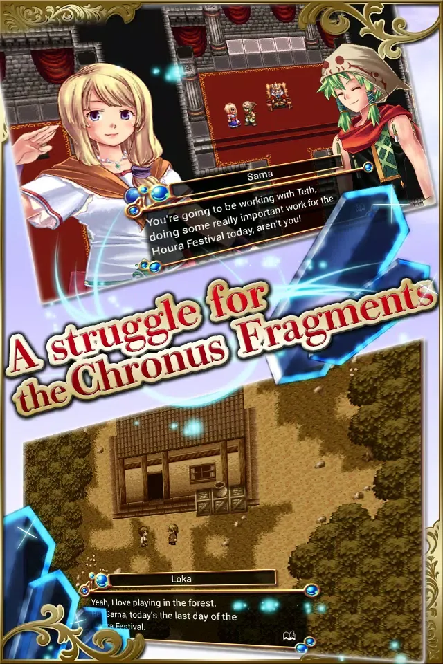 ภาพหน้าจอของ RPG Chronus Arc with Ads