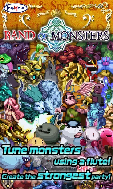 Ảnh chụp màn hình của RPG Band of Monsters