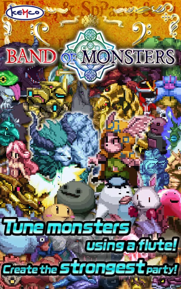 Ảnh chụp màn hình của RPG Band of Monsters