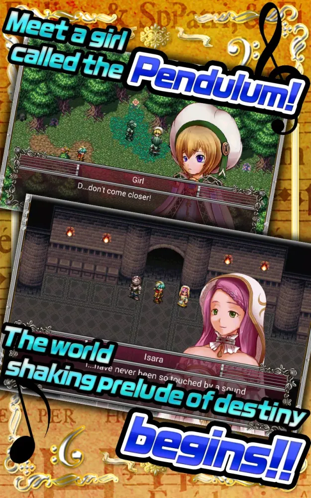 Ảnh chụp màn hình của RPG Band of Monsters