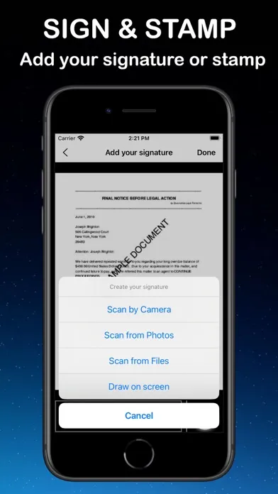 Scanner - PDF Scanner App Screenshots