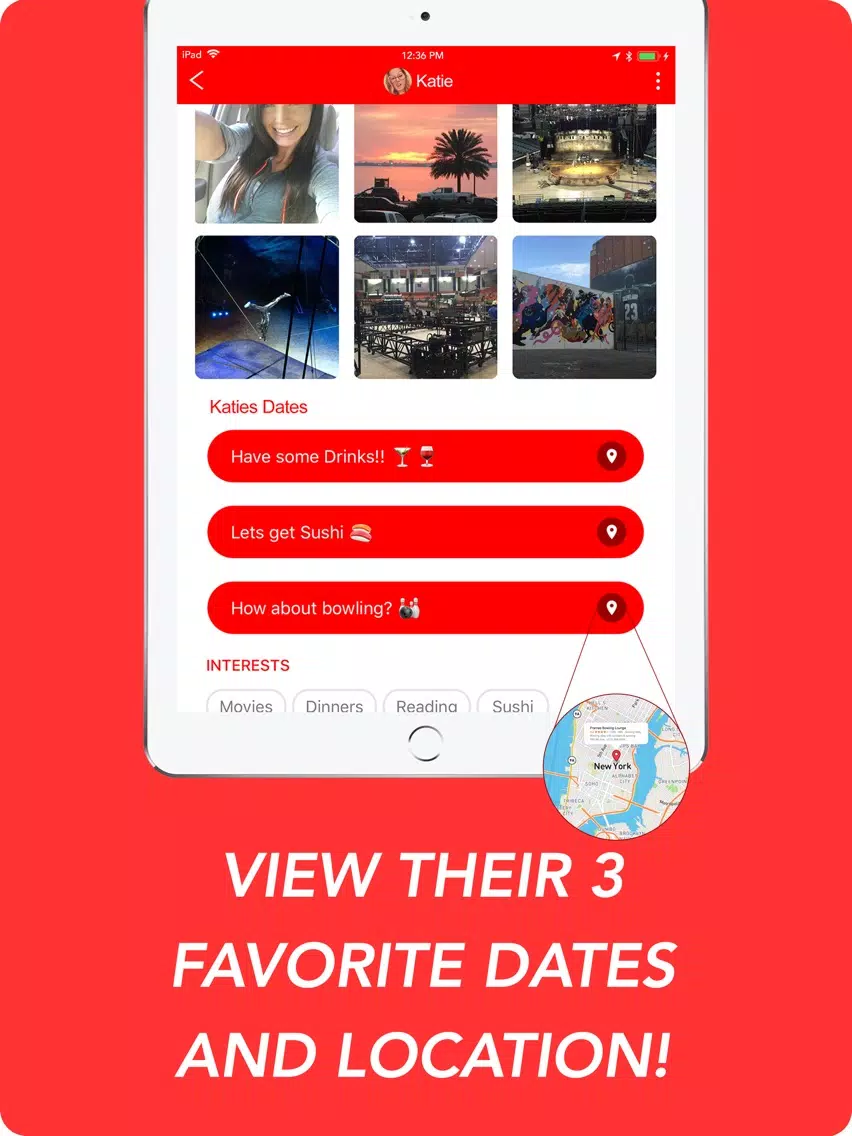 Zrzuty ekranu Kent Dates iPad 