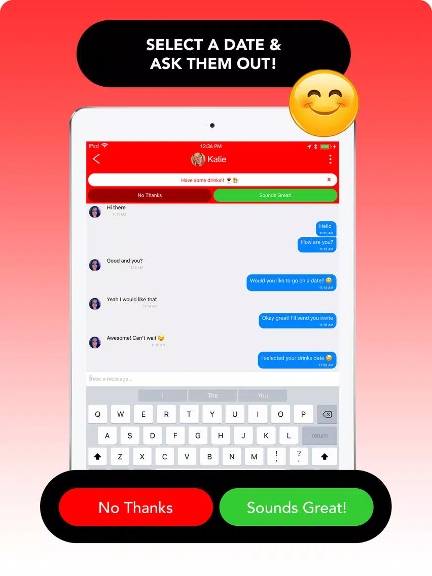 Zrzuty ekranu Kent Dates iPad 