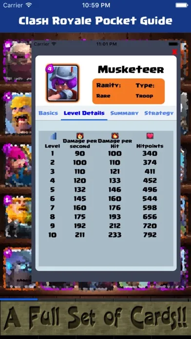 Скриншоты Pocket Guide For Clash Royale - Guide, Chest Tracker, Update, Videos!