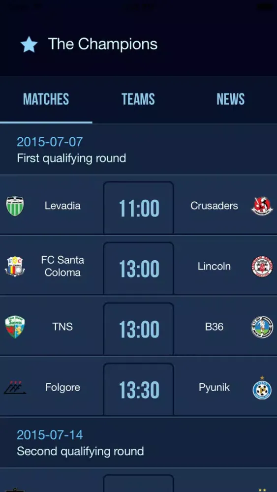 The Champions Cup Screenshots