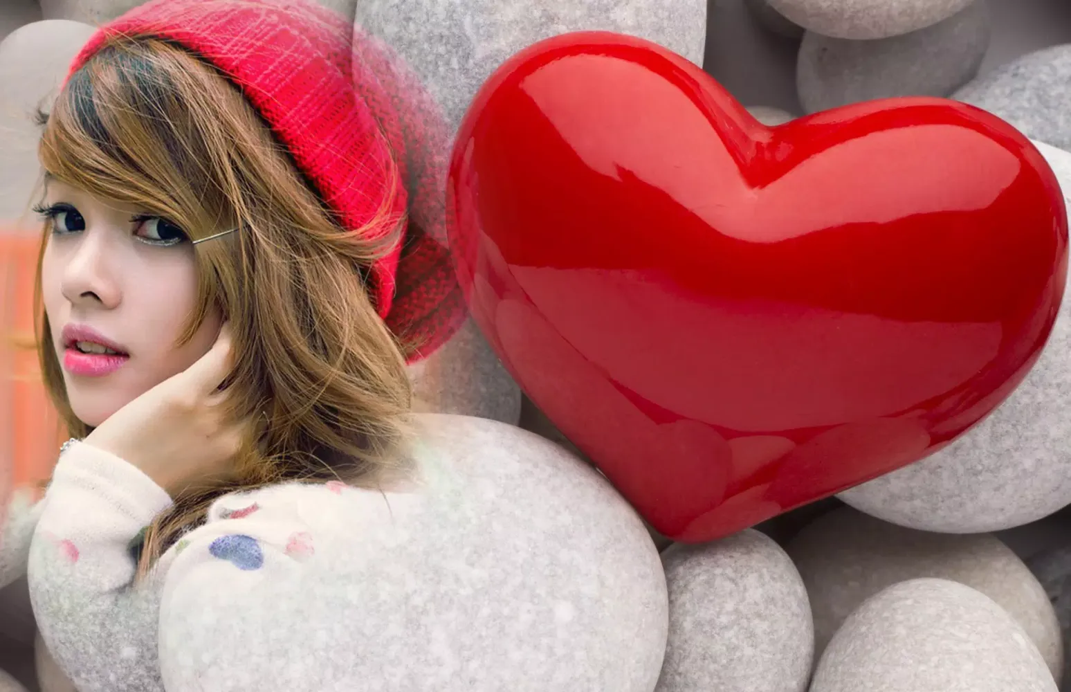 Love Heart Photo Frame Screenshots