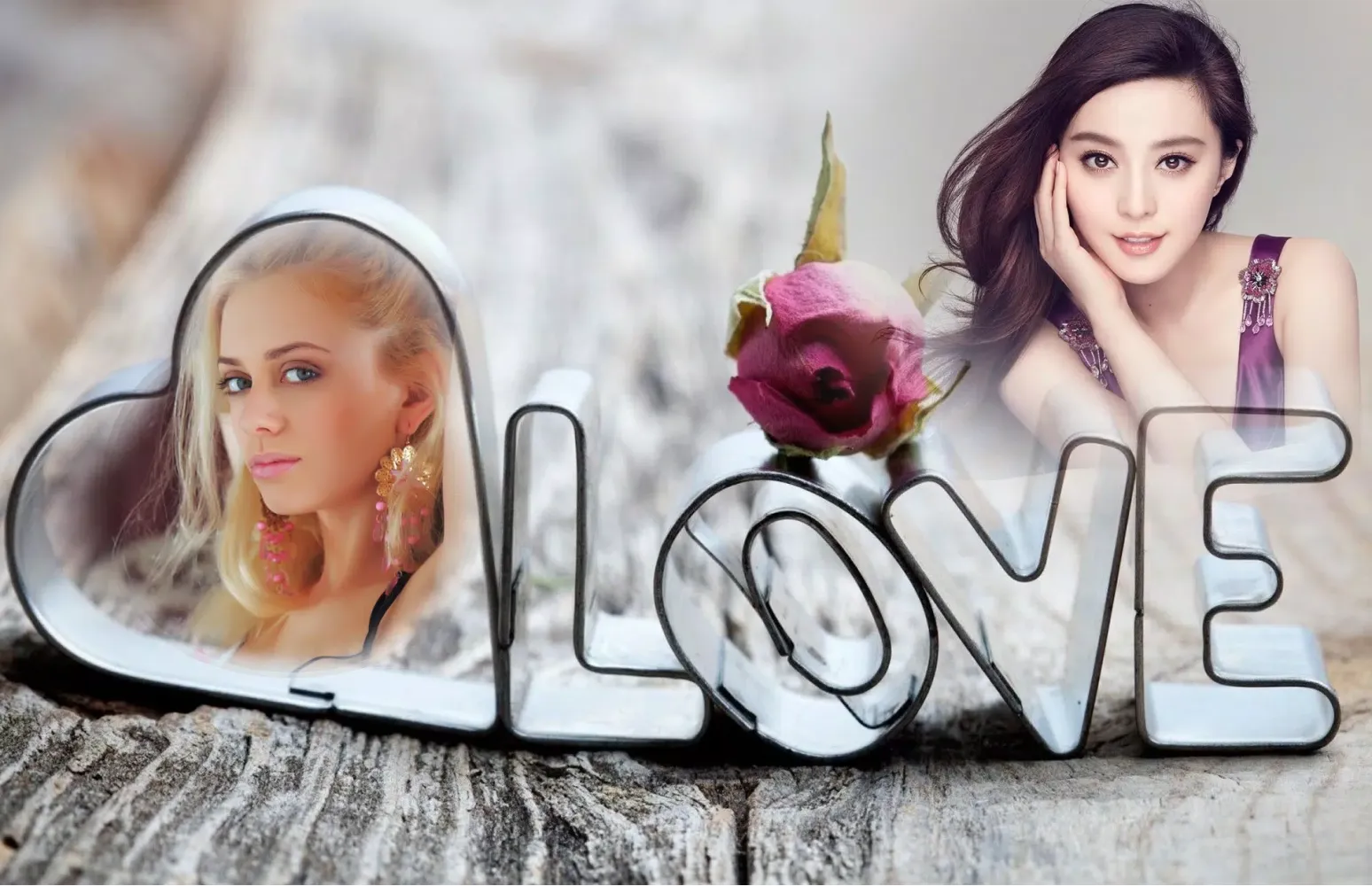 Love Heart Photo Frame Screenshots