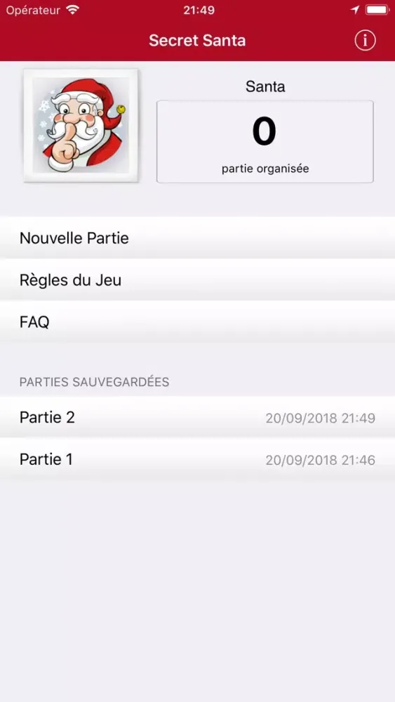 Zrzuty ekranu Secret Santa Ultimate