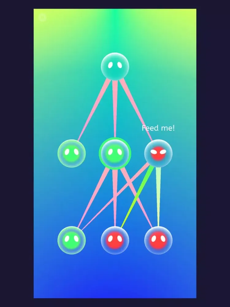 ภาพหน้าจอของ AI Neurons iPad 