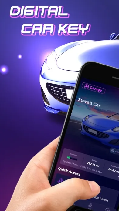 ภาพหน้าจอของ CarKey Digital Car Key Connect