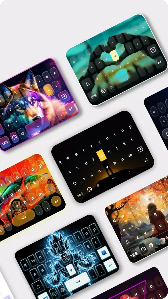 Keyboard Themes and Font Style应用截图