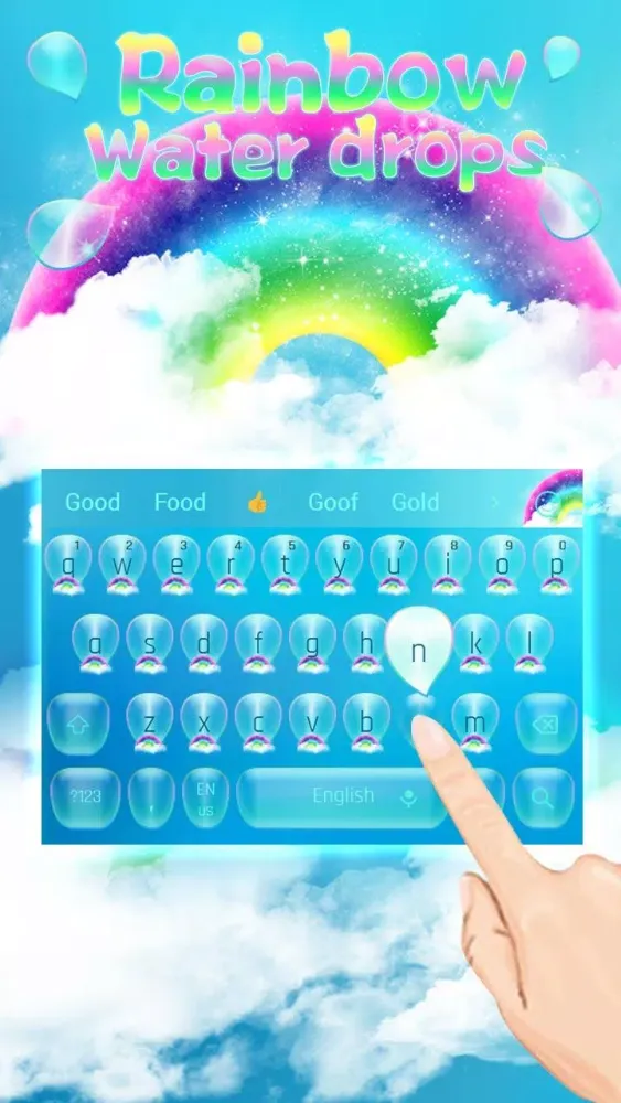 Rainbow Water Drops Screenshots