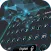 Blue Light 3D Polyhedron Keyboard Theme