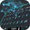 Blue Light 3D Polyhedron Keyboard Theme