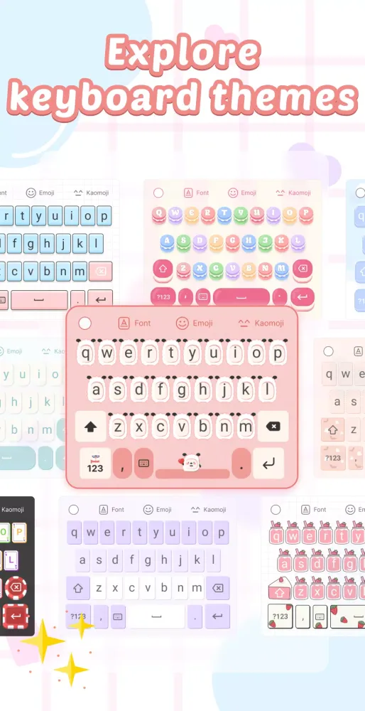 Keyboard Theme, Keyboard Fancy Screenshots