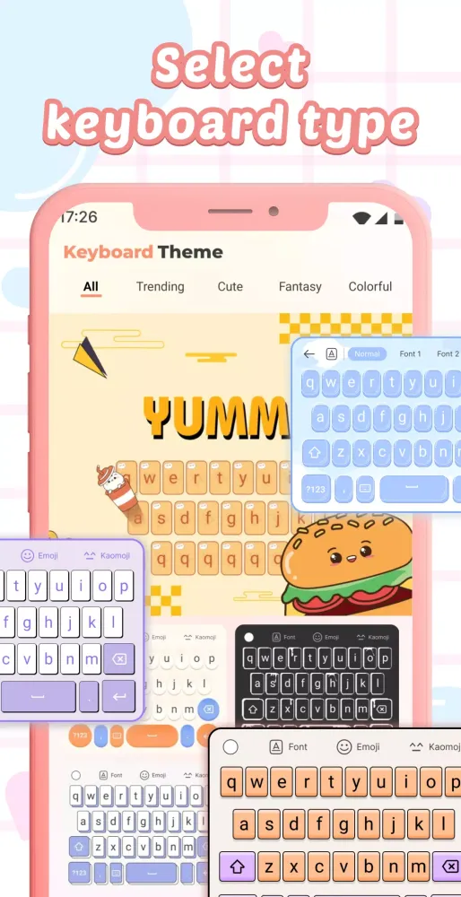 Keyboard Theme, Keyboard Fancy Screenshots