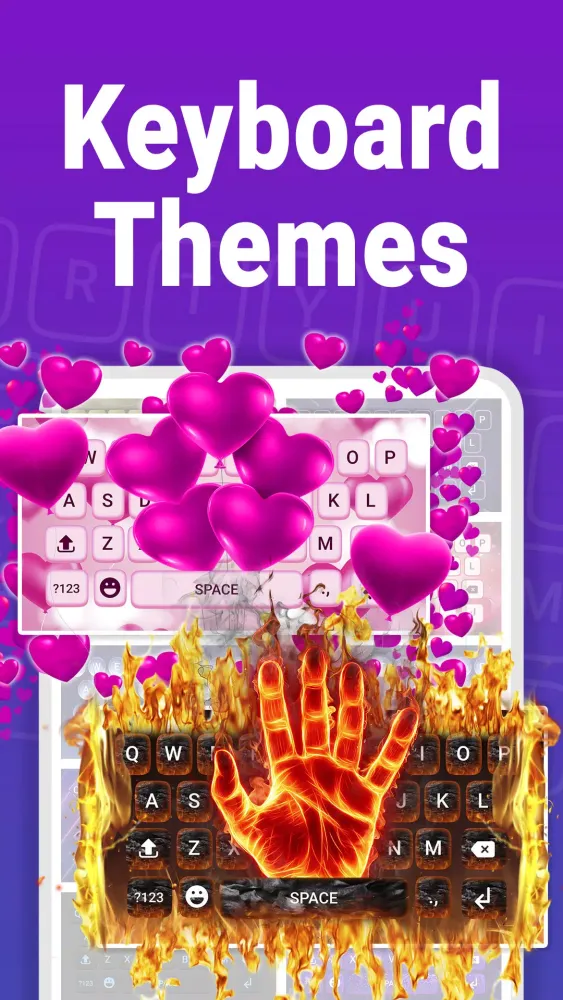 Keyboard themes, keyboard app स्क्रीनशॉट