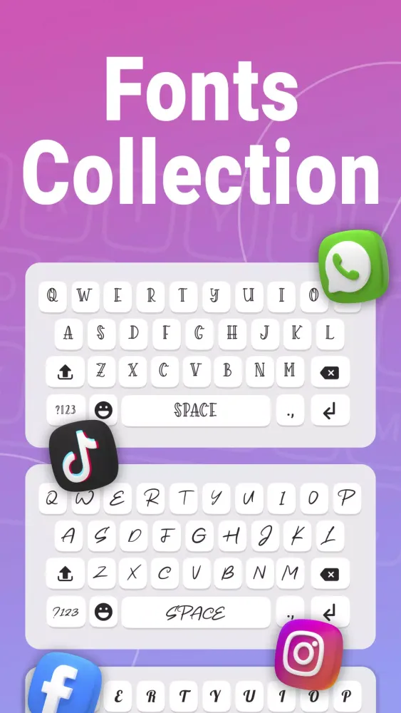 Keyboard themes, keyboard app स्क्रीनशॉट
