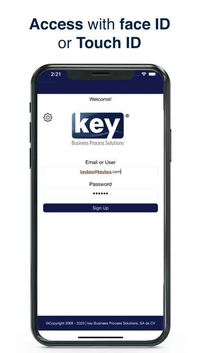 Captures d'écran de keyGuardControl