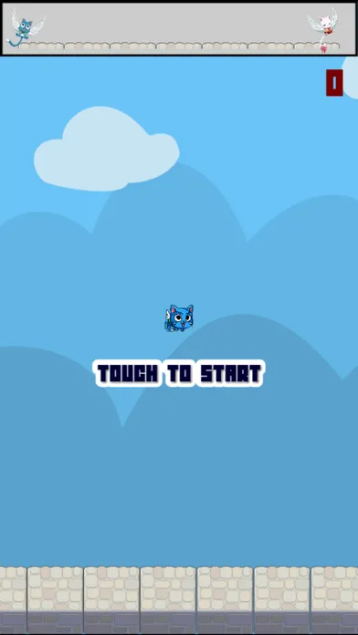 Zrzuty ekranu Flappy ハッピー