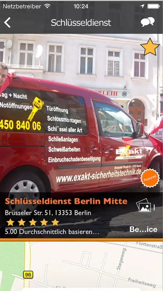 Zrzuty ekranu Schlüsseldienst