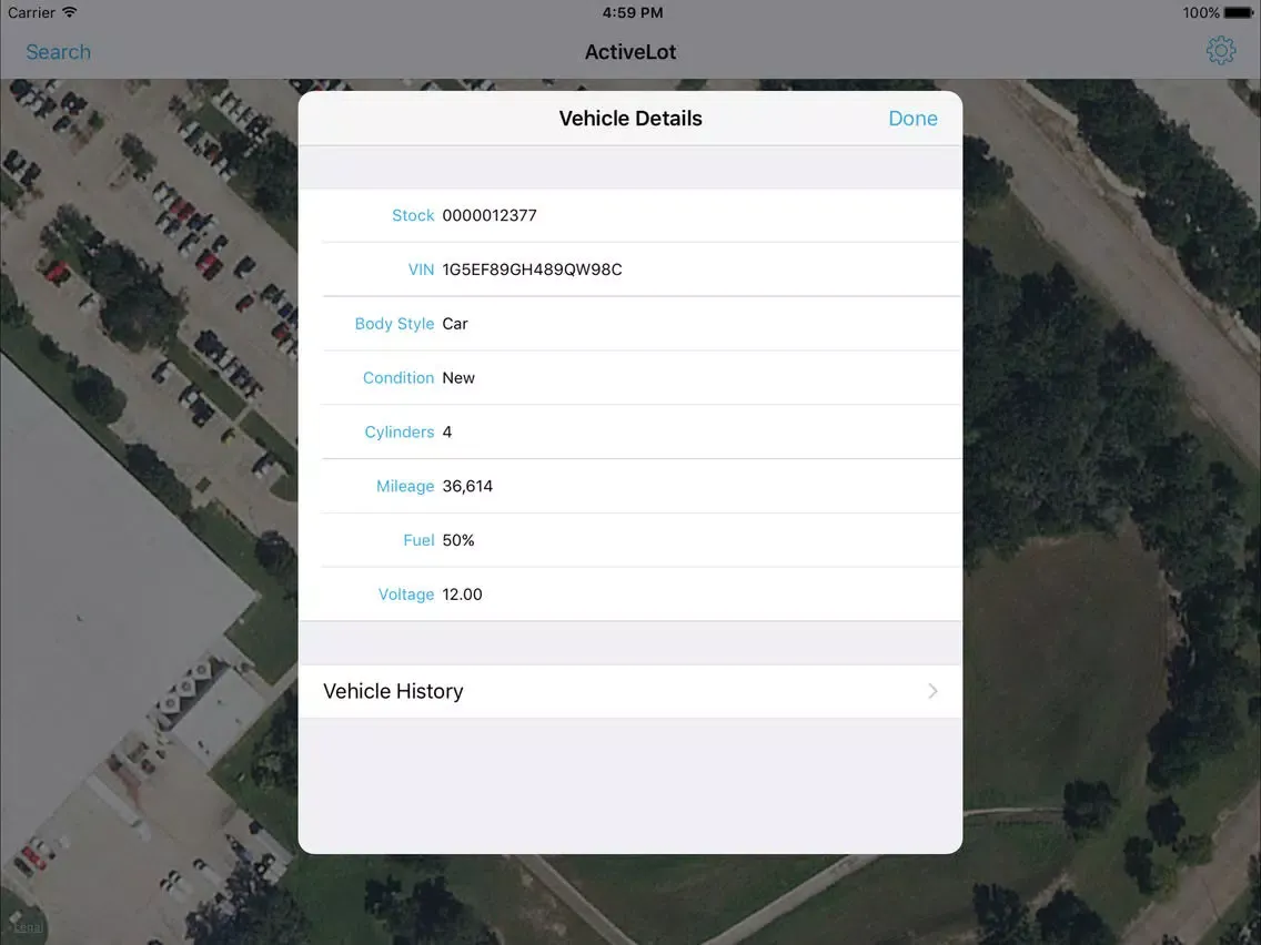 ActiveLot iPad  Ekran Görüntüleri
