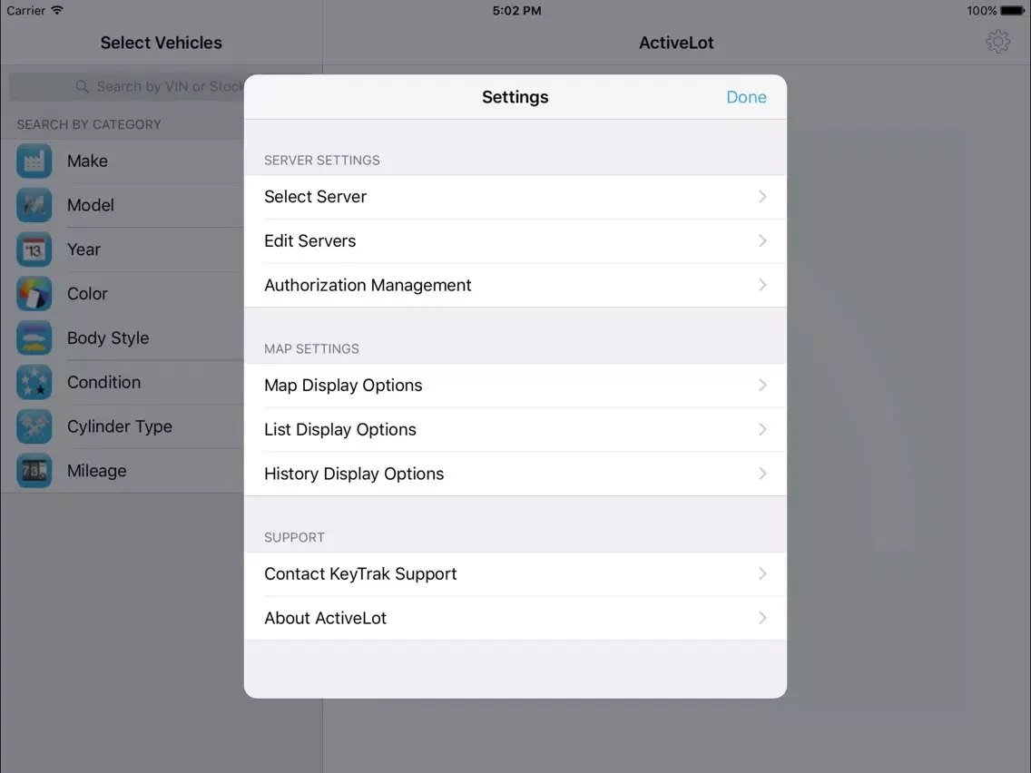 ActiveLot iPad  Ekran Görüntüleri