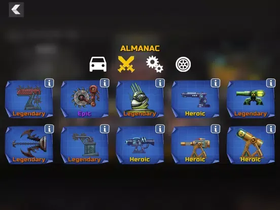Capturas de tela do War Cars: Epic Blaze Zone iPad 